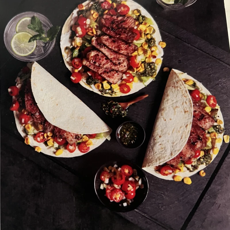 Argentinian Asado-Style Burritos