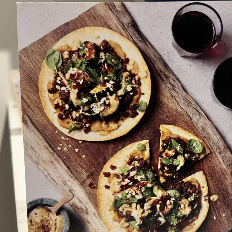 Middle Eastern Lamb Flatbread
